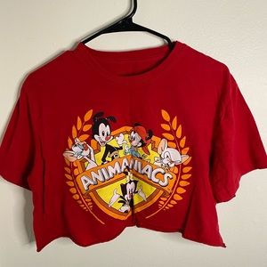Retro Animaniacs Cropped Graphic Tee